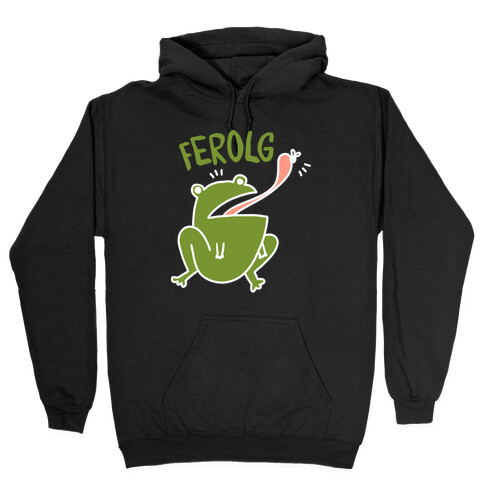 FEROLG - Feral Girl Frog Hooded Sweatshirt