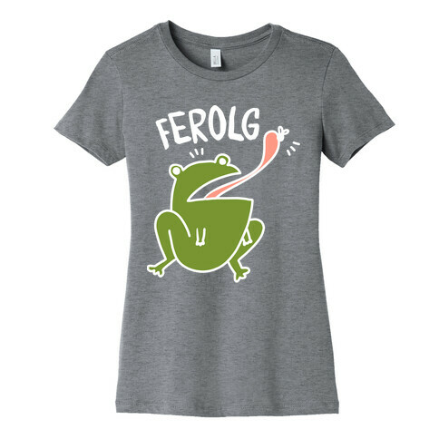 FEROLG - Feral Girl Frog Womens T-Shirt