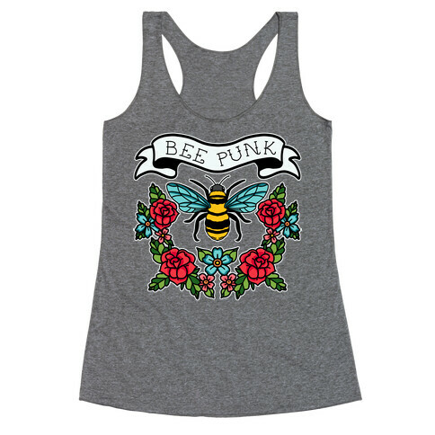 Bee Punk Racerback Tank Top