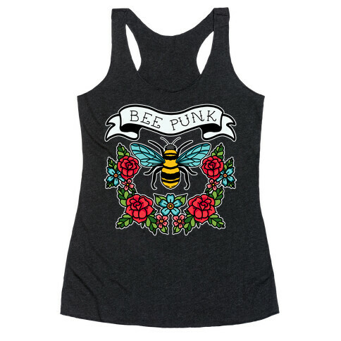 Bee Punk Racerback Tank Top