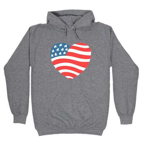 American Heart Hooded Sweatshirt