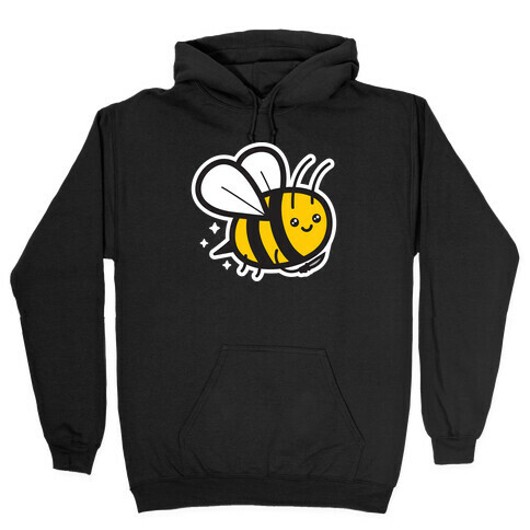 Bee With Knife Hooded Sweatshirt