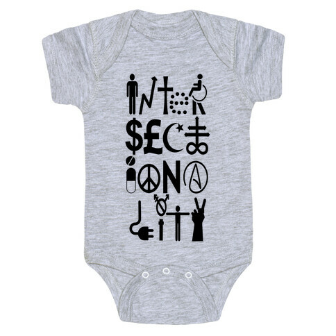 Intersectionality Vertical Baby One-Piece