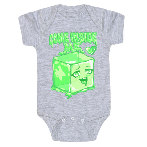 Come Inside Me Gelatinous Cube Baby One-Piece