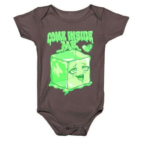 Come Inside Me Gelatinous Cube Baby One-Piece