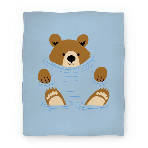 River Bear Blanket