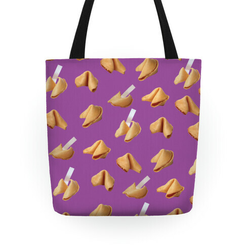 Fortune Cookie Tote (Purple) Tote