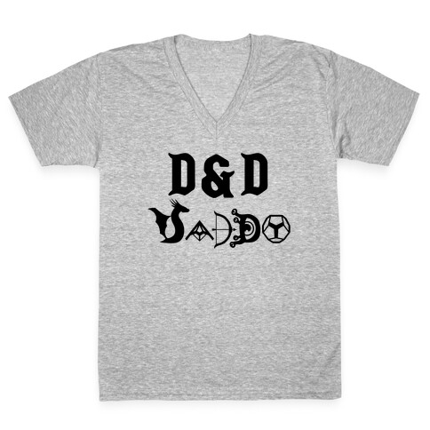 D&D Daddy V-Neck Tee Shirt