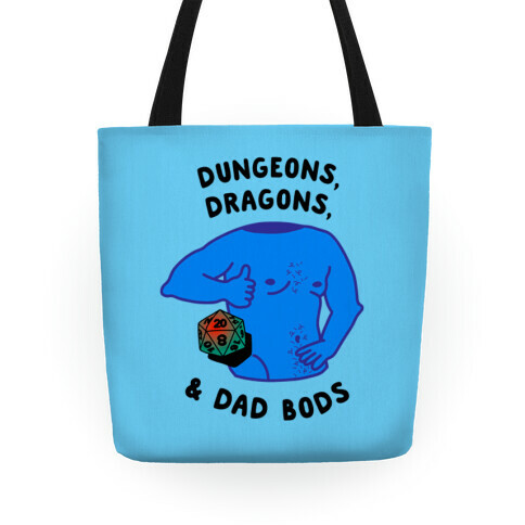 Dungeons, Dragons, & Dad Bods Tote