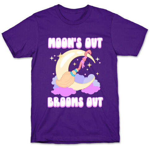 Moon's Out Brooms Out T-Shirt