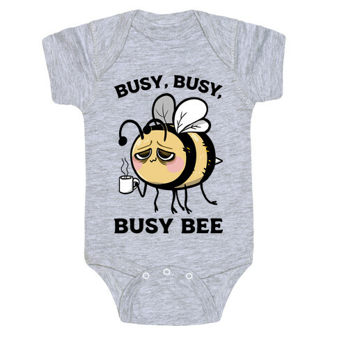 Busy, Busy, Busy Bee Baby One-Piece