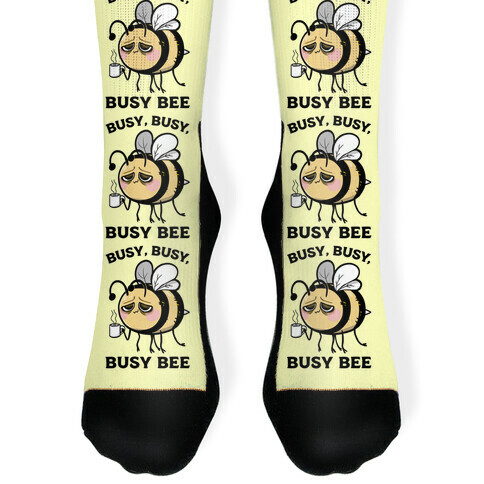 Busy, Busy, Busy Bee Sock