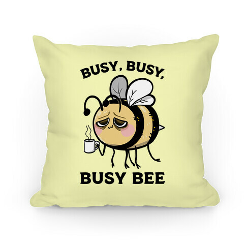 Busy, Busy, Busy Bee Pillow
