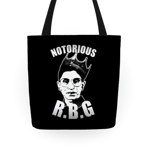 Notorious RBG (Ruth Bader Ginsburg) Tote