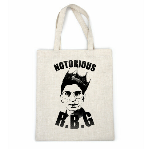 Notorious RBG (Ruth Bader Ginsburg) Casual Tote