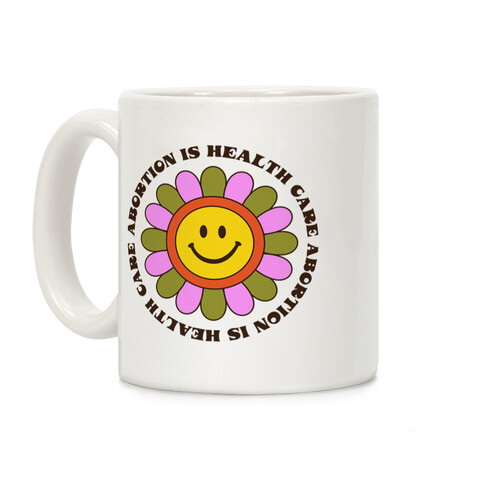 Abortion is Health Care Retro Coffee Mug