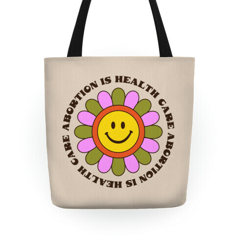 Abortion is Health Care Retro Tote