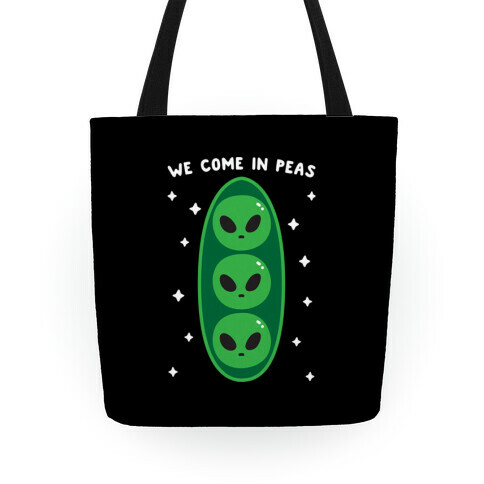 We Come In Peas Tote