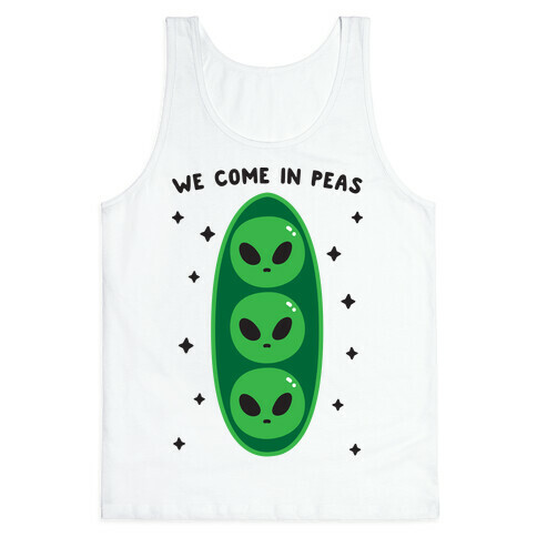 We Come In Peas Tank Top