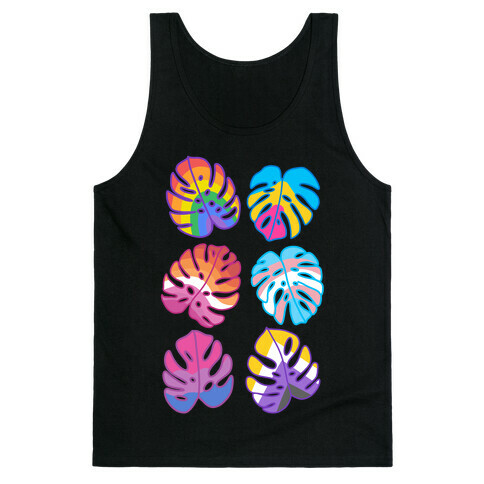 Pride Monstera Pattern Tank Top