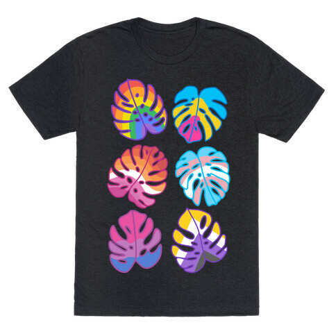 Pride Monstera Pattern T-Shirt