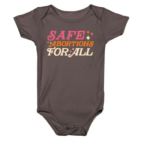 Safe Abortions For All Baby One-Piece