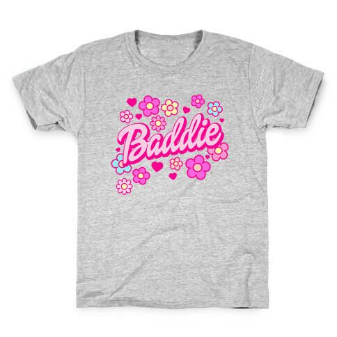 Baddie Barbie Parody Kids T-Shirt