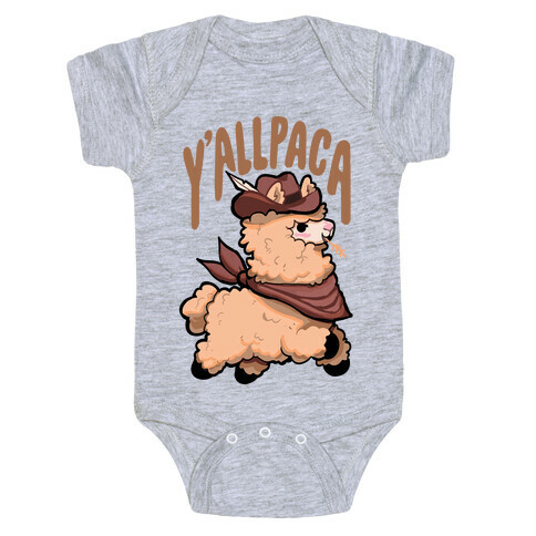 Y'allpaca Baby One-Piece