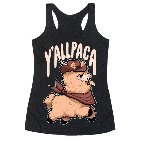 Y'allpaca Racerback Tank Top