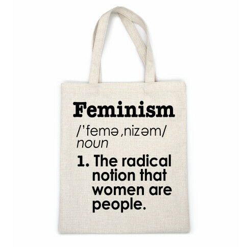 Feminism Definition Casual Tote