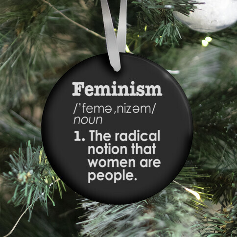 Feminism Definition Ornament