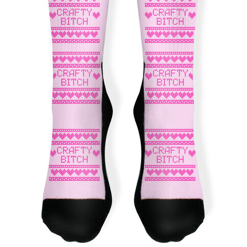 Crafty Bitch Knitting Pattern Sock
