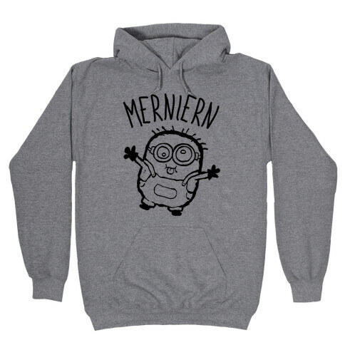 Merniern Derpy Minion Hooded Sweatshirt