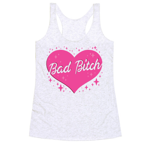 Bad Bitch Barbie Parody Racerback Tank Top