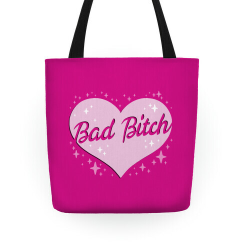 Bad Bitch Barbie Parody Tote