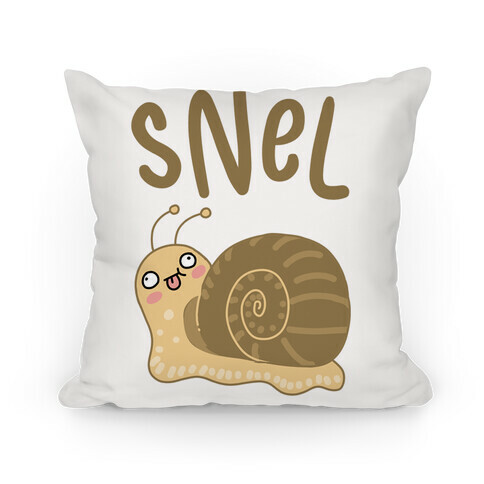 Snel Derpy Snail Pillow