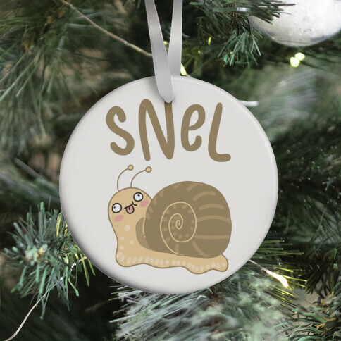 Snel Derpy Snail Ornament