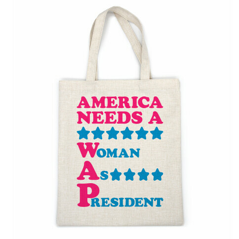 America Needs A Wap Parody Casual Tote