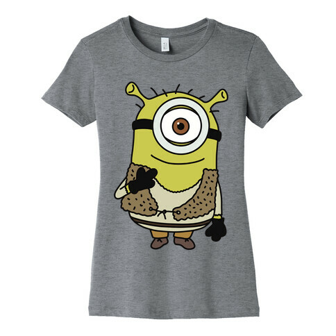 Shrek Minion Womens T-Shirt