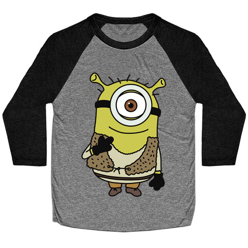 Shrek Minion Baseball Tee