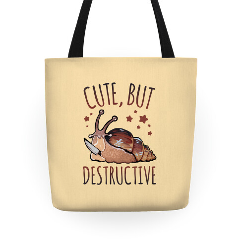 Cute, But Destructive Tote