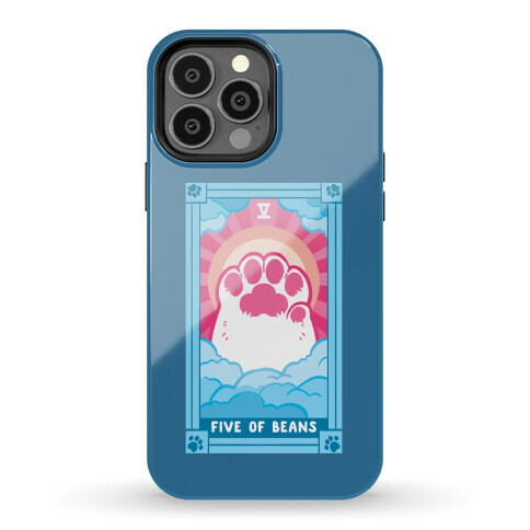 Five of Beans Phone Case
