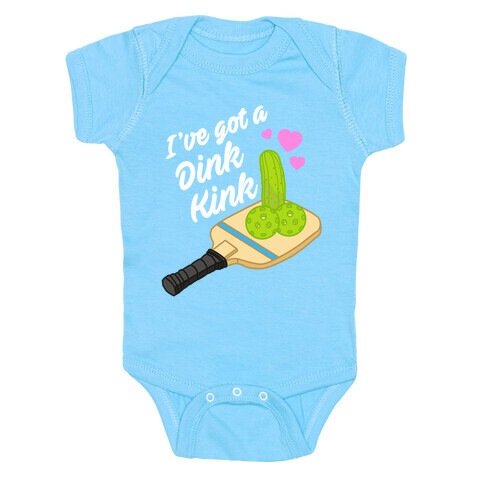 I've Got a Dink Kink Pickleball Baby One-Piece