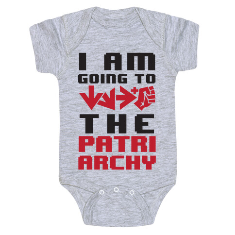 I Am Going To Hadouken The Patriarchy Baby One-Piece