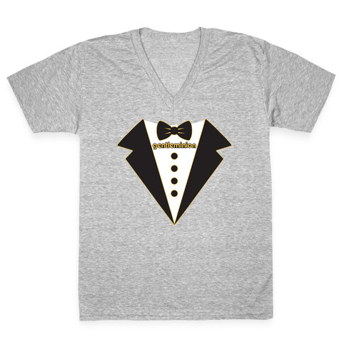 Gentleminions Suit V-Neck Tee Shirt