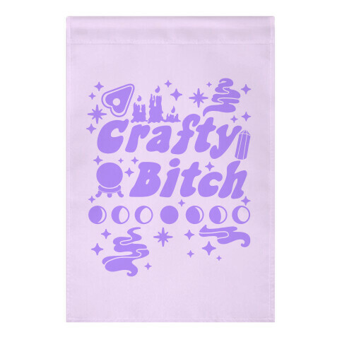 Crafty Bitch Garden Flag