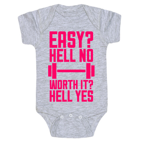 Easy? Hell No Baby One-Piece