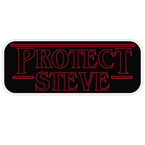 Protect Steve Die Cut Sticker