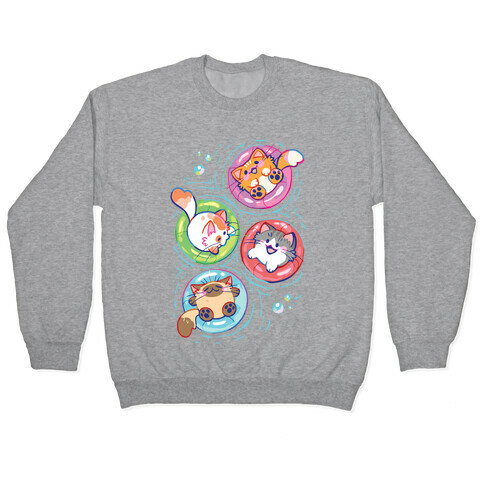 Pool Party Cats Pullover