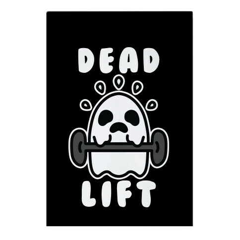 Dead Lift (Ghost) Garden Flag